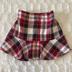 Girls Plaid Skirt size 5